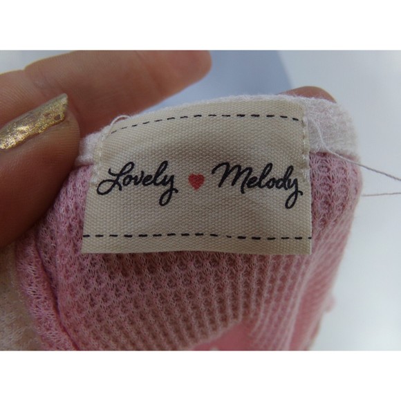 Lovely Melody womens long sleeve waffle knit top size Small - Picture 4 of 7